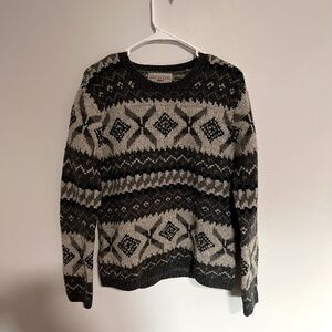 100% WOOL SWEATER